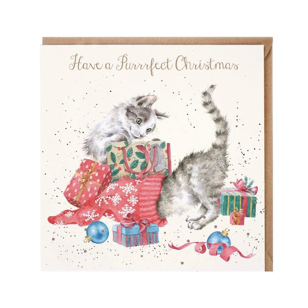 Wrendale_Designs_Kerstkaart_Kat_A_Purrrfect_Christmas