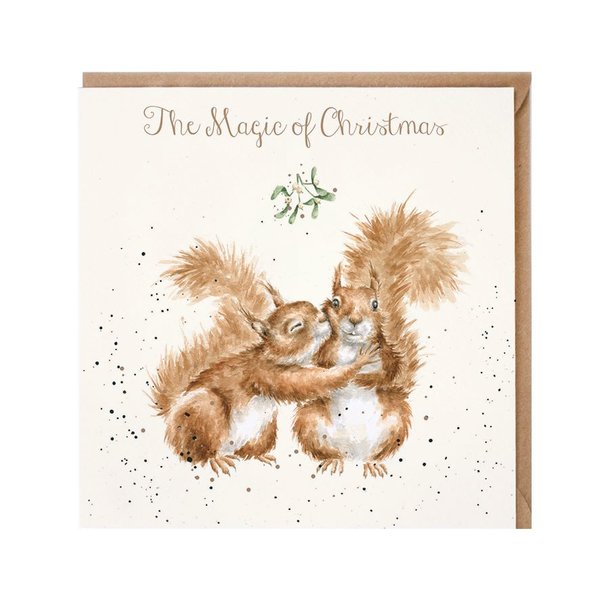 Wrendale_Designs_Kerstkaart_Eekhoorn_The_Magic_of_Christmas