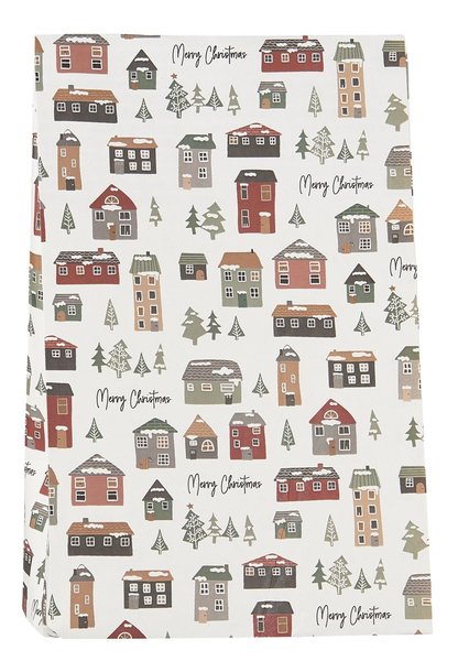 Cadeau_zak_Christmas_Village_Paper_Gift_Bag_IBLaursen