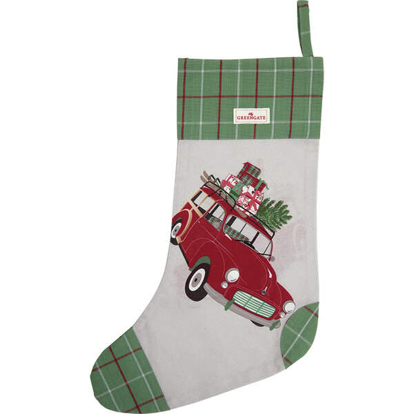 GreenGate_Christmas_Car_Weihanchtsstrumpf_Christmas_Stocking_Kerst_Sok