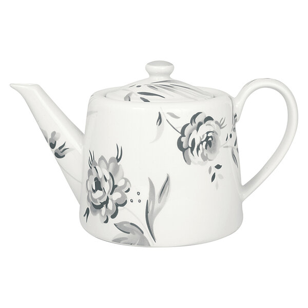 GreenGate-Teapot-Aslaug-White