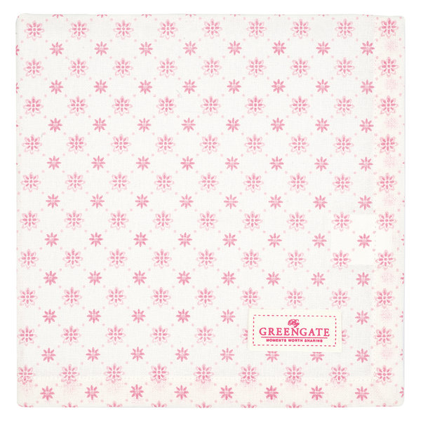 GreenGate_Servet_Napkin_Laurie_pale_pink_white_www.sfeerscent.nl