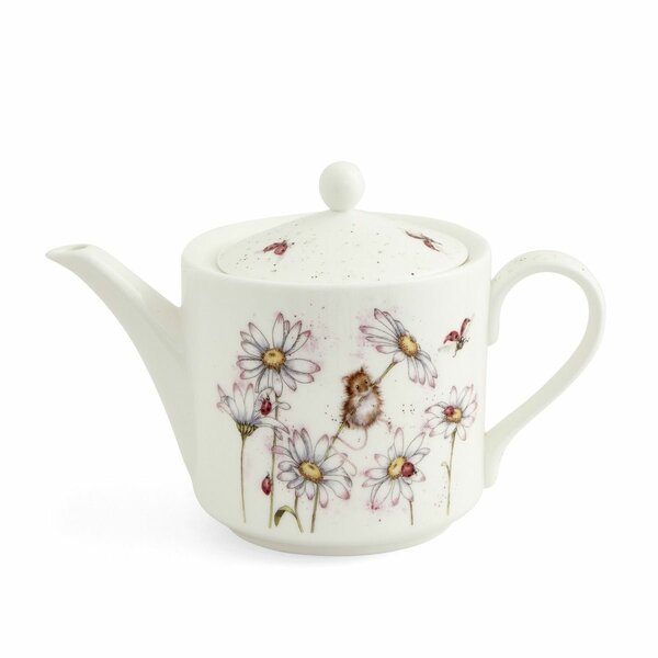 Wrendale_Designs_Royal_Worcester_Teapot_Oops_a_Daisy_Mouse