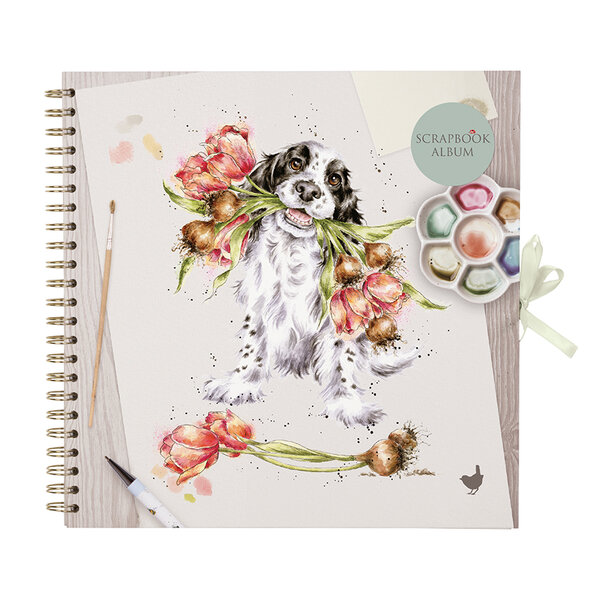 Wrendale_Designs_Scrapbook_Album_Dog_Blooming_with_Love