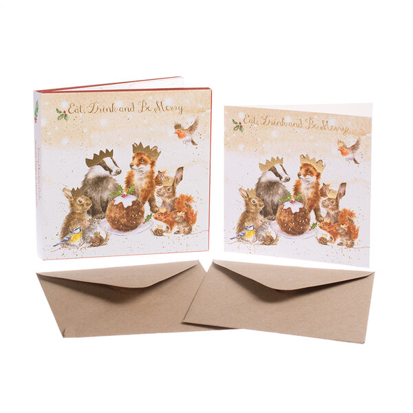 Wrendale_Designs_Kerstkaart_The_Christmas_Party_Set_Box