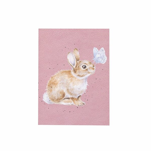 Wrendale Designs Notiteboek A6 Rabbit &#039;&#039;I SPY A BUTTERFLY&#039;&#039;