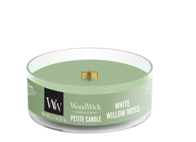 Petite Travel Candle White Willow Moss