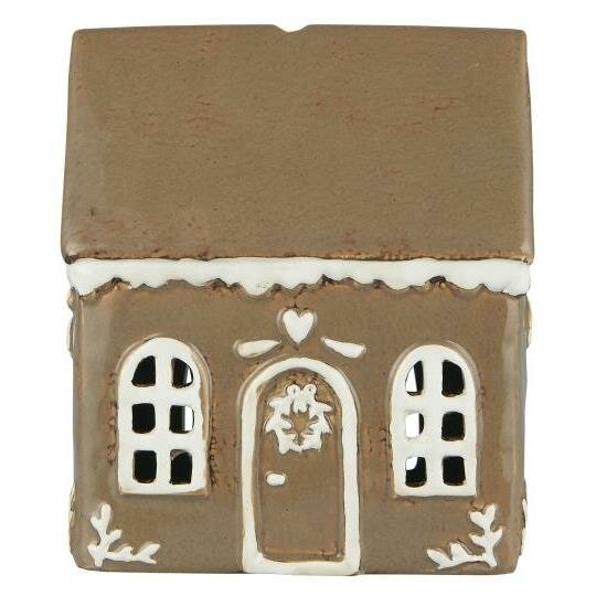 TheelichthouTheelichthouder_Huis_Stillenat_Gingerbread_Deur_met_krans_IB_laursender_Huis_Stillenat_Gingerbread_Deur_met_krans_I