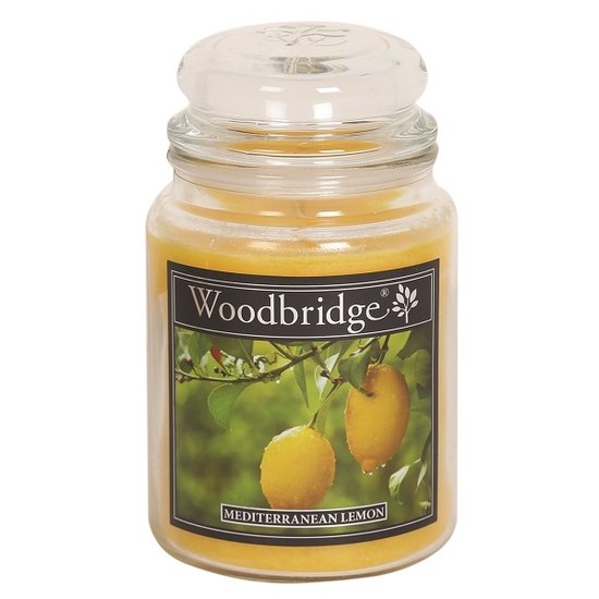 Woodbridge_Mediterranean_Lemon_Geurkaars_Large