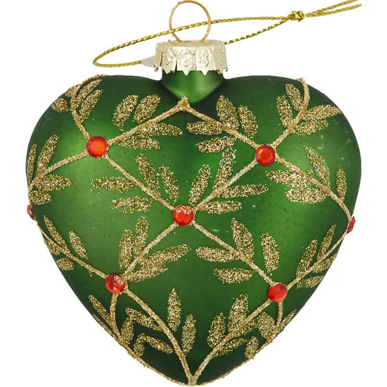 GreenGate_Heart_glass_Charline_dark_green