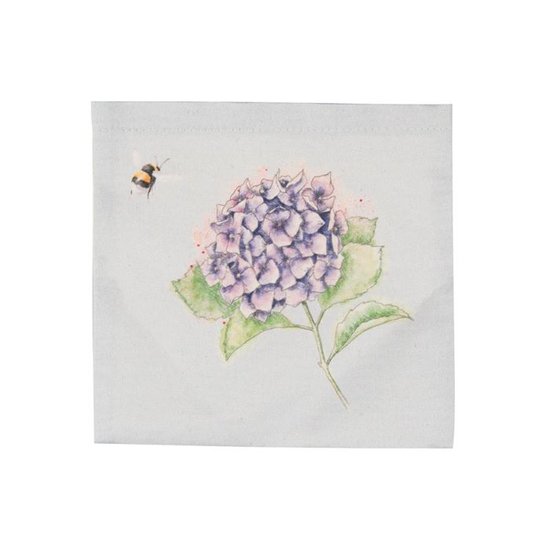 Wrendage_Designs_Foldable_Bag_Hydrangea_and_Bee