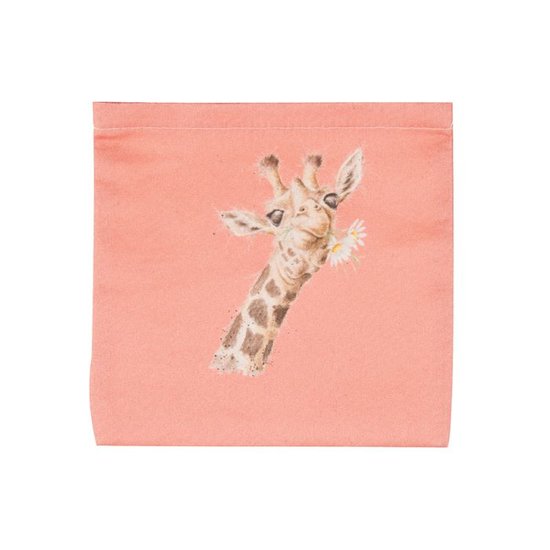 Wrendage_Designs_Foldable_Bag_Giraffe_Flowers