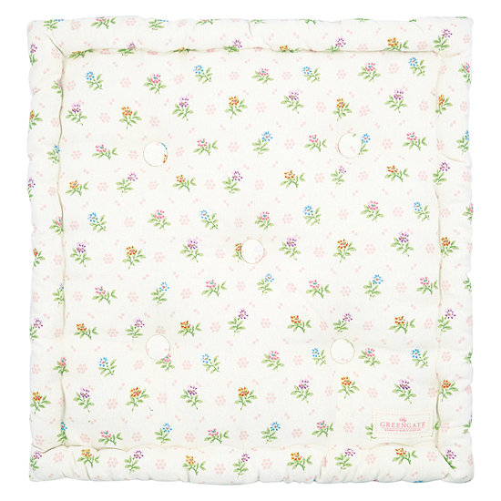 GreenGate Cilja white Box Cushion