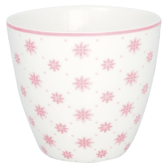 GreenGate_Latte_beker_Cup_Becher_Laurie_pale_pink_www.sfeerscent.nl