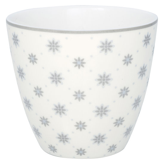 GreenGate_Latte_beker_Cup_Becher_Laurie_pale_grey_www.sfeerscent.nl