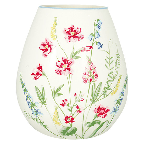 GreenGate _Vase_Elwin_white_Large