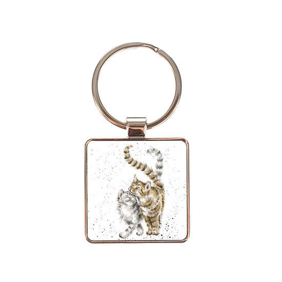 Wrendale_Designs_sleutelhanger_Kat_Feline_Good