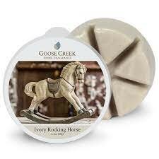 Goose_Creek_Ivory_rocking_horse_wax_melt_www.sfeerscent.nl