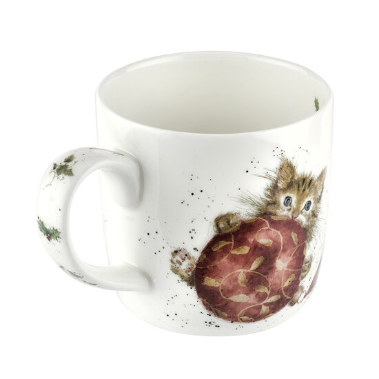 Wrendale_Designs_Christmas_Mug_Purrfect_Kitten