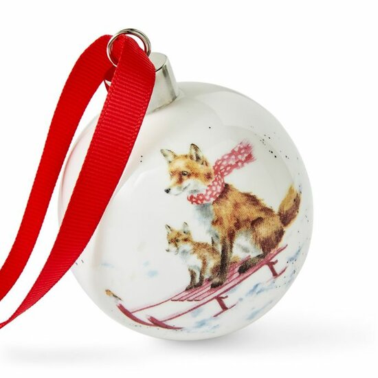 Wrendale_Designs_Sleigh_Ride_Fox_Bauble