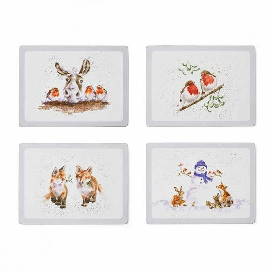 Wrendale_Designs_Kerst_Placemat_set_4_www.sfeerscent.nl