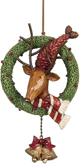 Clayre_&amp;_Eef_Kerstdecoratie_hanger_Rendier_Krans_XXP0153