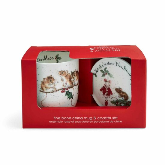 Wrendale_Designs+Mug_and_Coaster_Winter_Mice_www.sfeerscent.nl