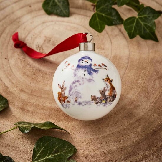 Wrendale_Designs_Christmas_Bauble_Gathered_All_Around_Woodland_Animal