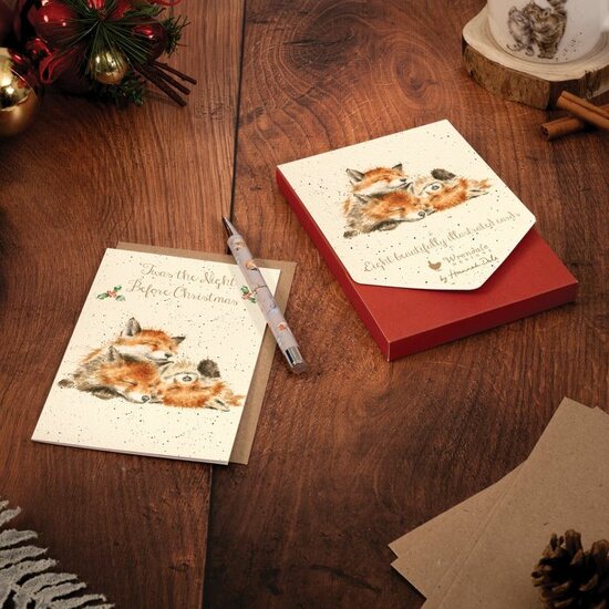 Wrendale_Designs_Christmas_Card_Pack_Fox_The_Night_Before_Christmas