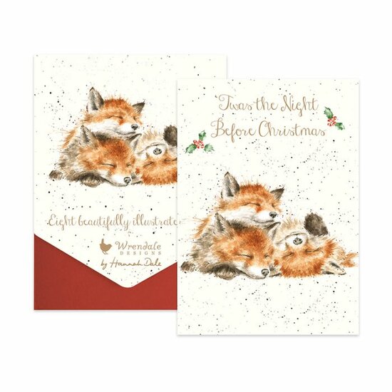 Wrendale_Designs_Kerstkaart_The_Night_Before_Christmas