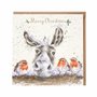 Wrendale_Designs_Kerstkaart_Christmas_Donkey