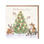 Wrendale_Designs_Kerstkaart_Oh_Christmas_Tree