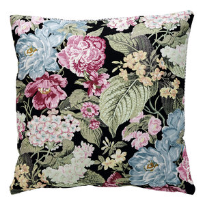 GreenGate Sierkussen / Cushion Adele Black 40x40cm